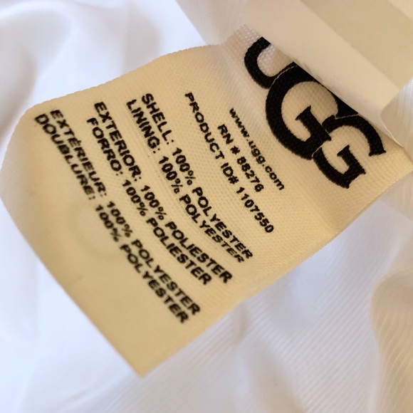 UGG Jackeline Teddy Bear Cream Jacket - Picture 7 of 10